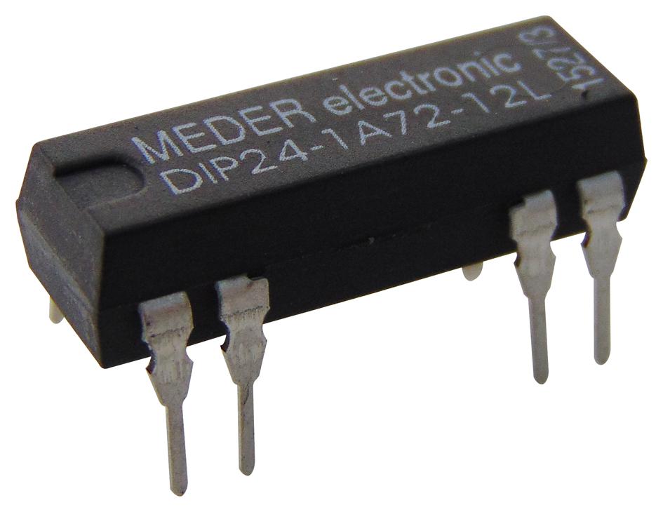 Standexmeder Dip24-1A72-12L Relay, Reed, Spst-No, 200V, 0.5A, Tht