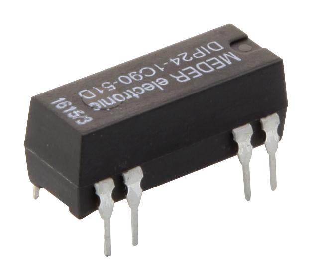 Standexmeder Dip24-1C90-51D Relay, Reed, Spdt, 100V, 0.2A, Tht