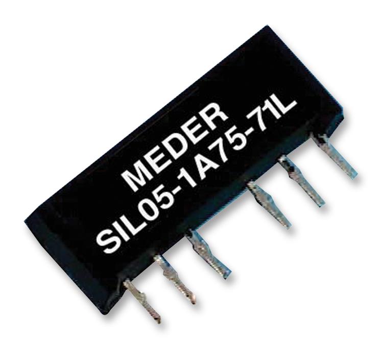 Standexmeder Sil12-1A72-71D Relay, Reed, Spst-No, 200V, 1A, Tht