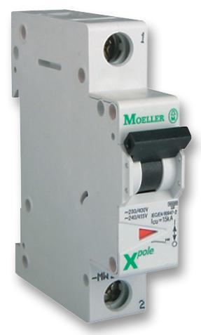 Eaton Moeller Faz-C10/1 Circuit Breaker, 10A, 1Pole