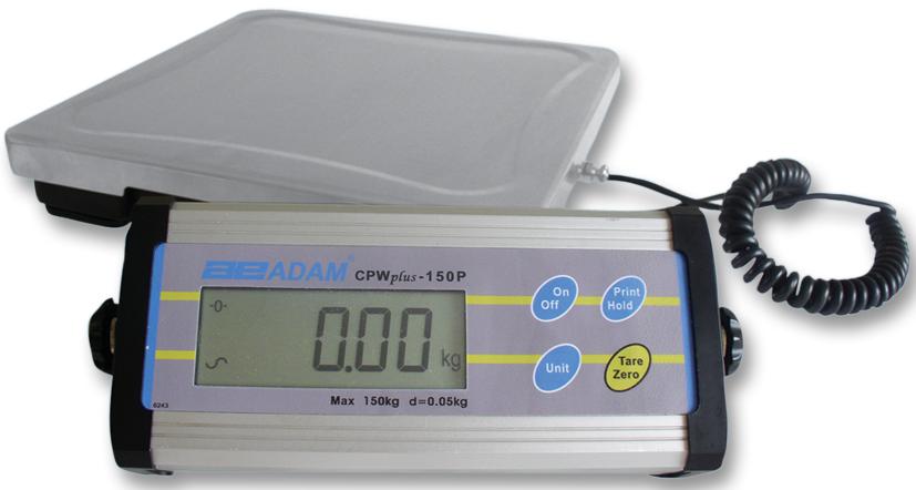 Adam Equipment Cpwplus 75 Weighing Scale, Parcel