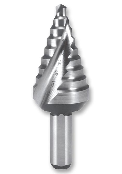 Ruko 101062 Step Drill, Hss, 4-20Mm