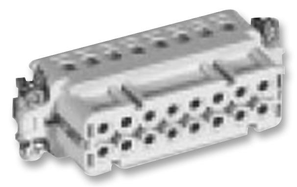 Hts - Te Connectivity 1-1103417-7 Insert, Female, Screw Term, 16-32Way