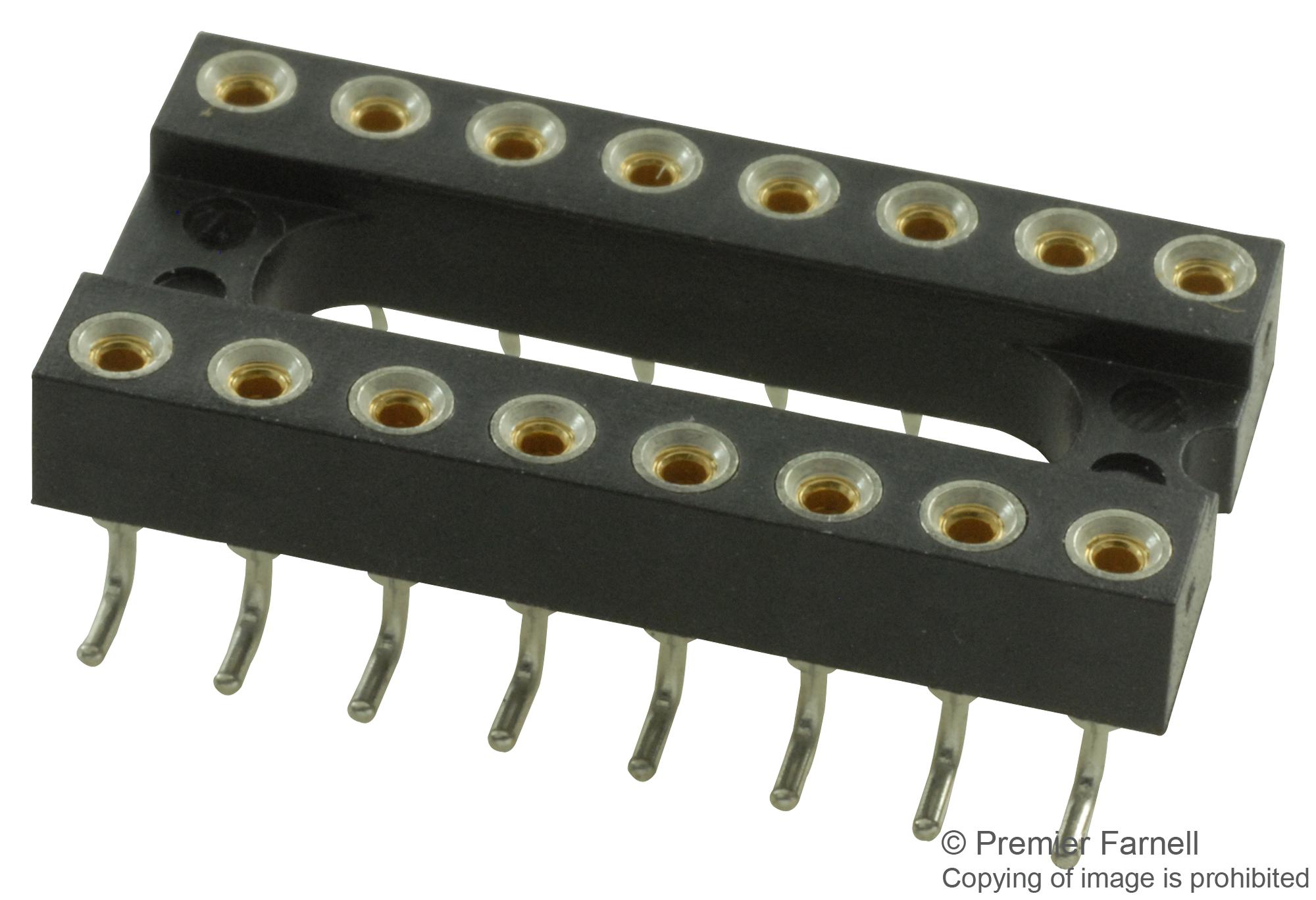 Fischer Elektronik Dil 16 Smd M Socket, Smd, Dil-16