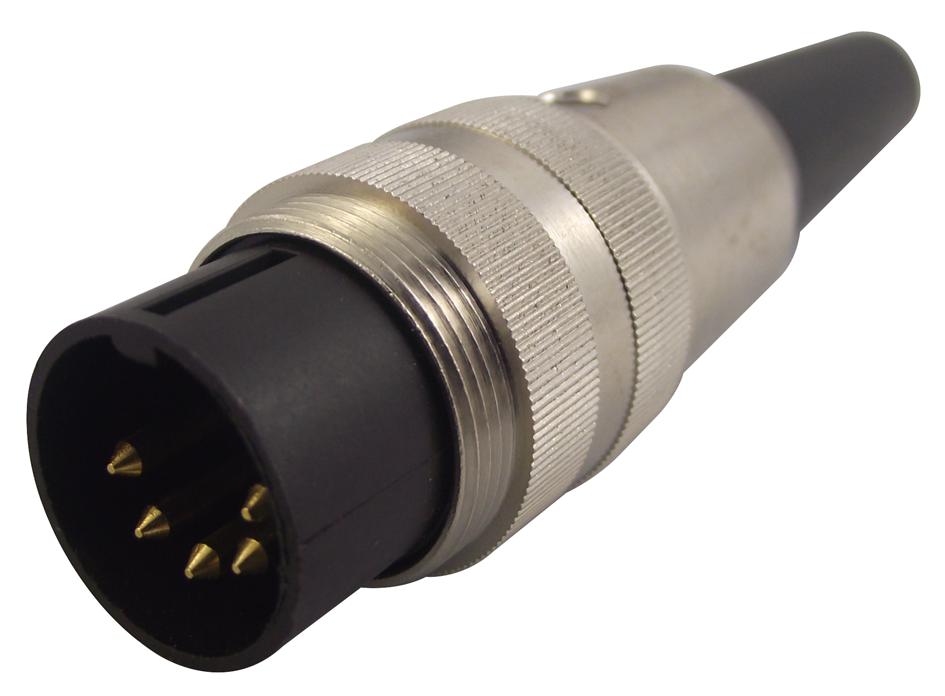 Lumberg Sv 50 Plug, Din, Straight, 5Way