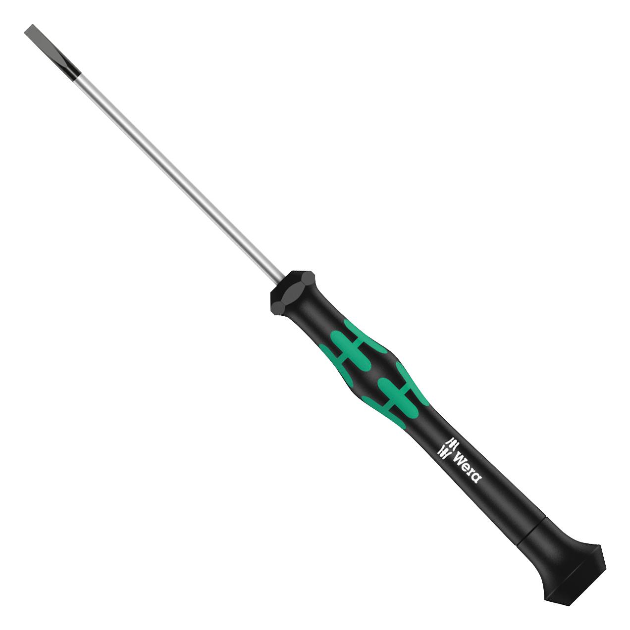 Wera 118010 Screwdriver, Precision, Slot, 3.0X80Mm