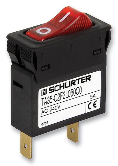 Schurter Ta35-Cftwf200C0 Circuit Breaker, 1P, 20A