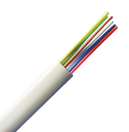 Multicomp Pro Mp009294 Cable, Flat, 7X2.46Mm, White, 100M