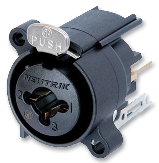 Neutrik Ncj6Fa-V Socket, Xlr-1/4 Jack Straight, Combo A