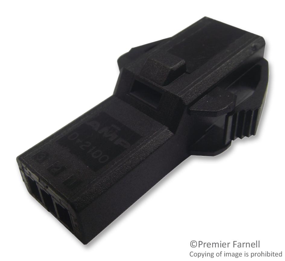 Amp - Te Connectivity 2-1318116-3 Connector Housing, Plug, 3Pos, 2.5Mm