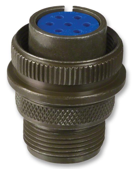 Amphenol Industrial 97-3106A20-7S.. Circular Connector, Plug, 20-7, Cable