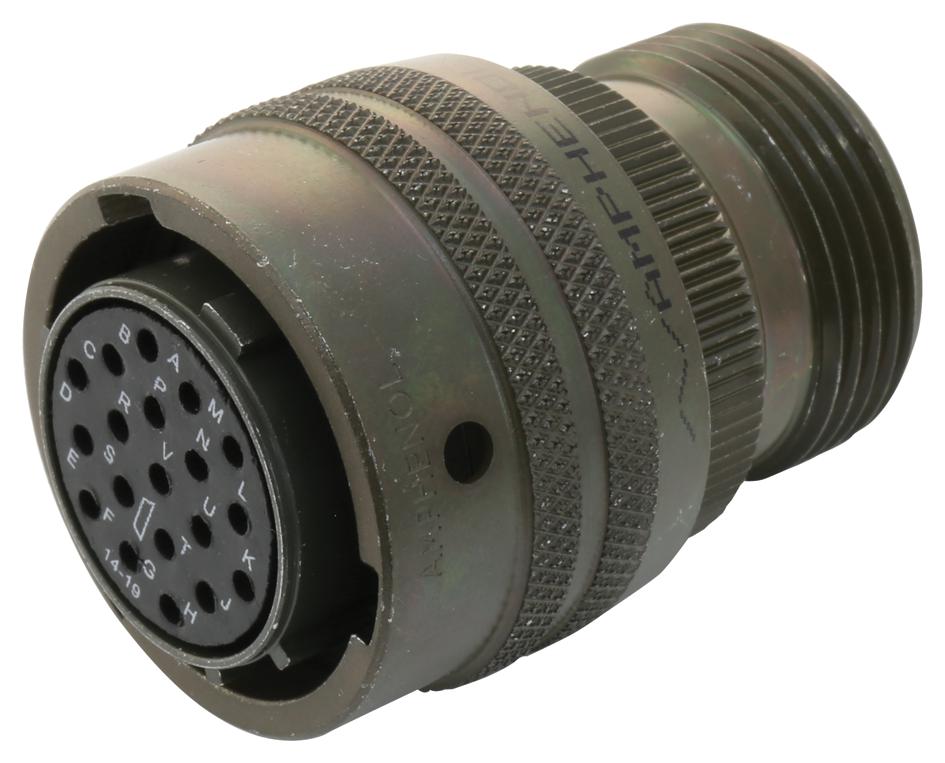 Amphenol Industrial Pt06A14-19S.. Circular Connector, Plug, 14-19, Cable