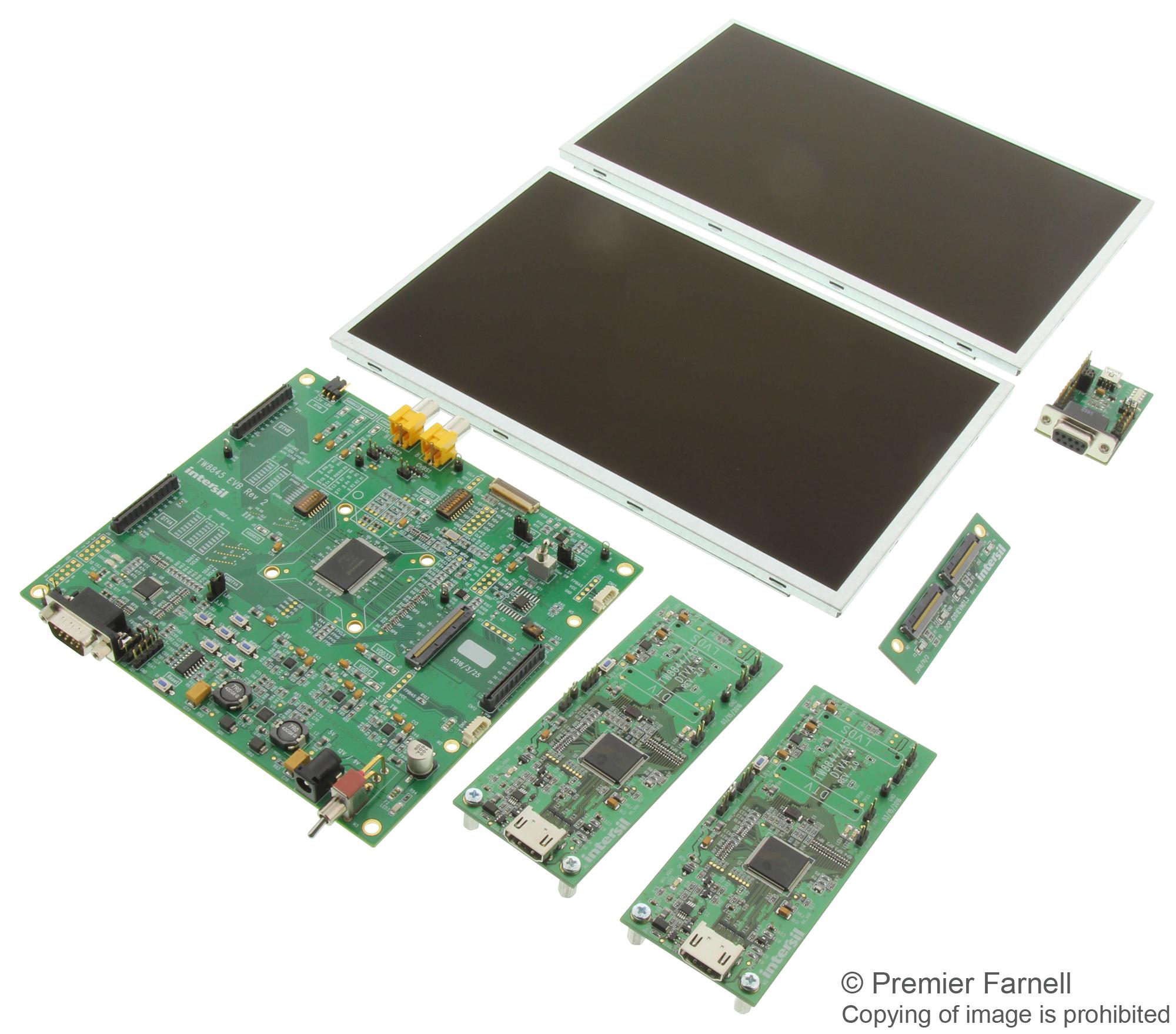 Renesas Tw8845-Lb1-Eval-D Eval Board, Video Signal Processor