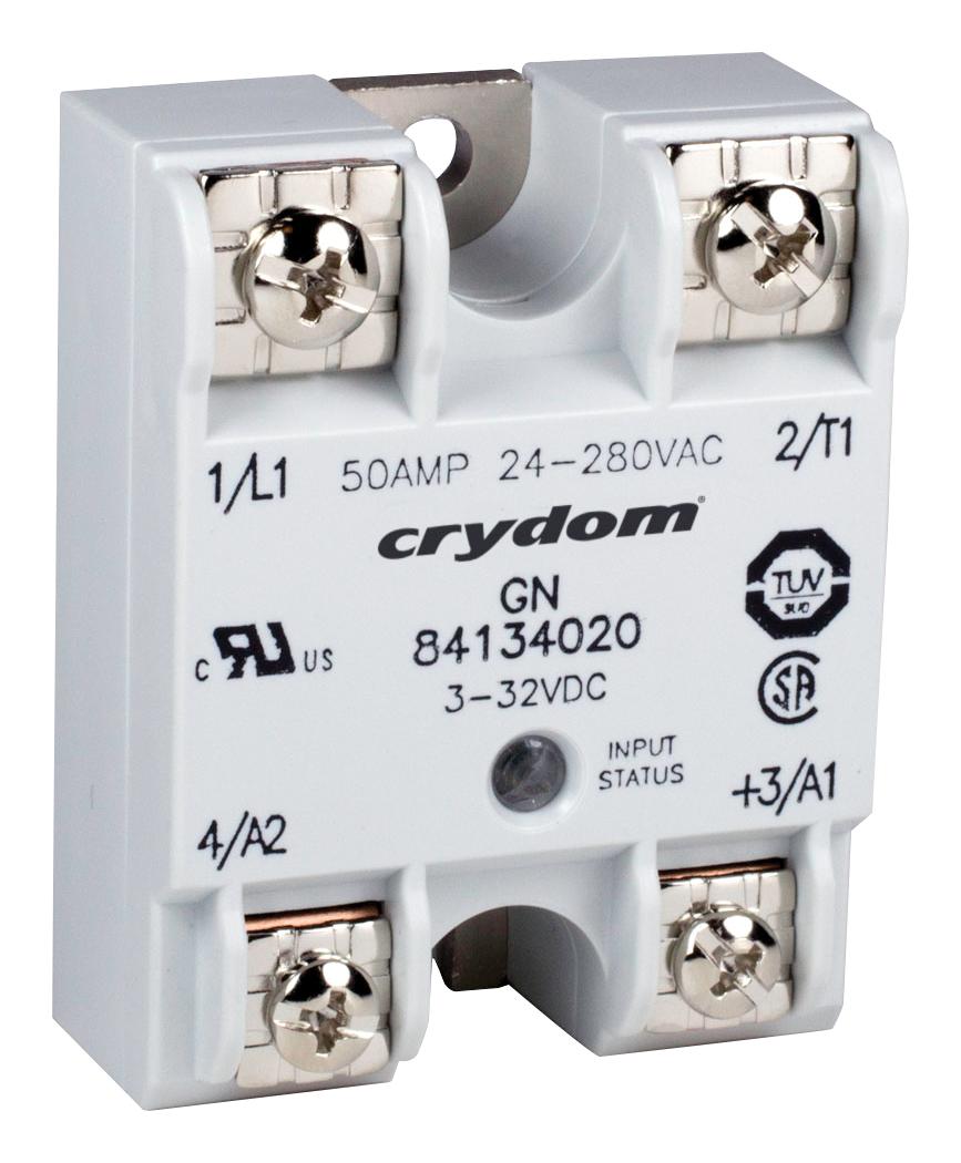 Sensata/crydom 84134910 Solid State Relay, 25A, 3-32Vdc, Panel