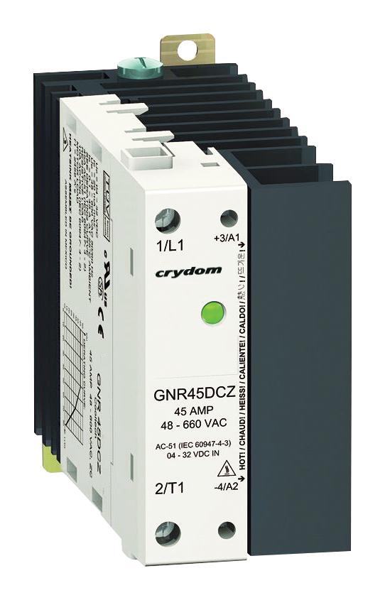 Sensata/crydom Gnr35Acz Solid State Relay, 180-280Vac, Din Rail