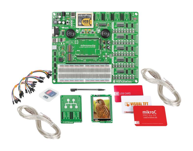 Mikroelektronika Mikroe-2638 Dev Kit, Mikrobasic Graphic Interface