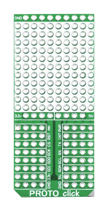 Mikroelektronika Mikroe-1507 Proto Click, Easyboard Dev Platform