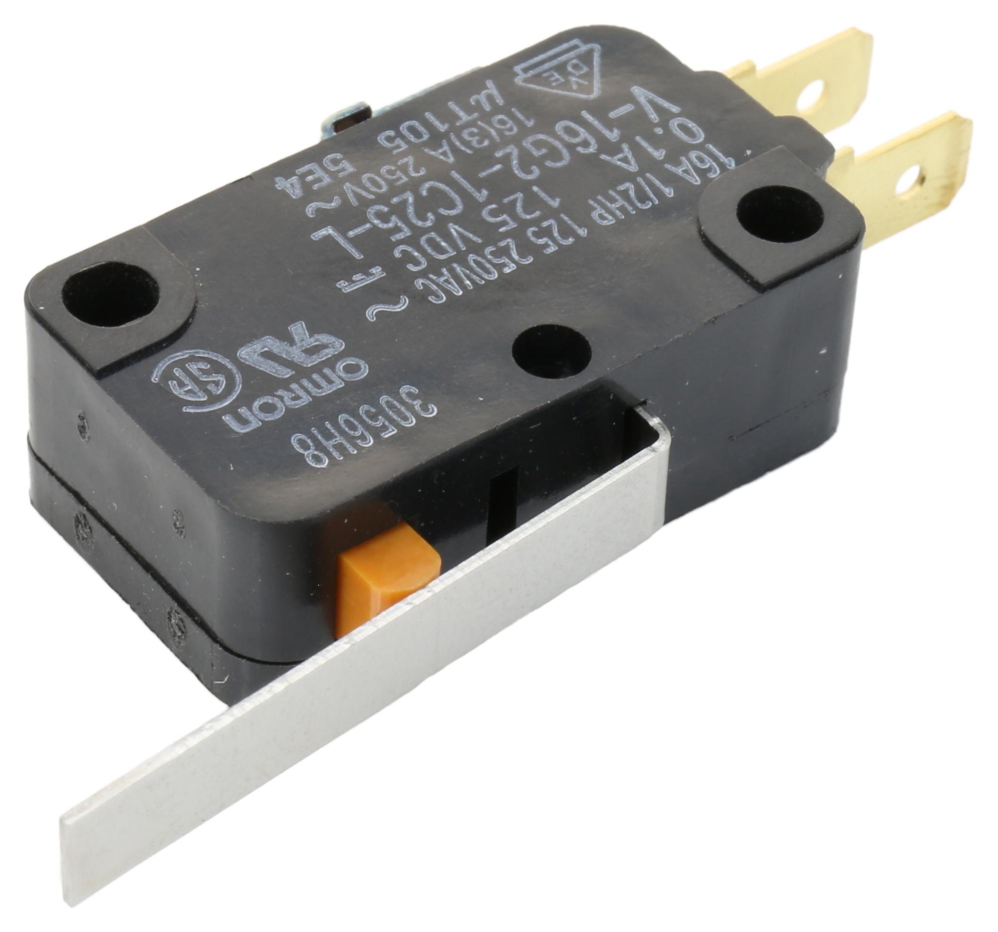 Omron Electronic Components V-16G2-1C25-L(R) By Omi Switch, Hinge Lever, Spdt, 16A, 250V