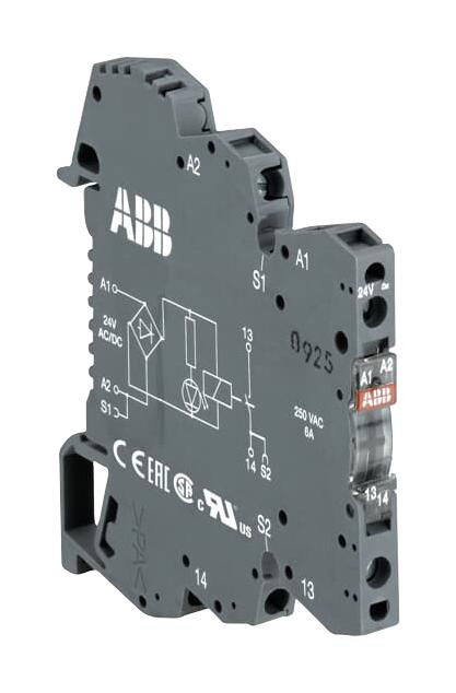 Abb 1Sna645073R0000 Interface Rly, Dc, Spdt, 6A, 250V