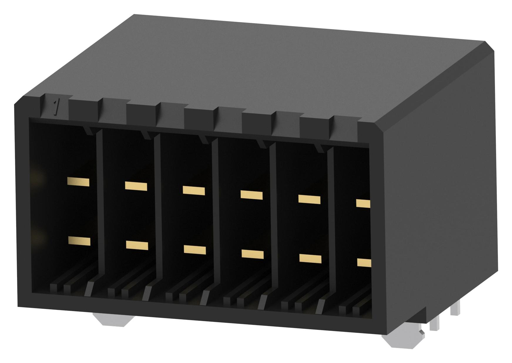 Amp - Te Connectivity 177555-2 Conn, Header, 12Pos, 2Row, 5.08Mm