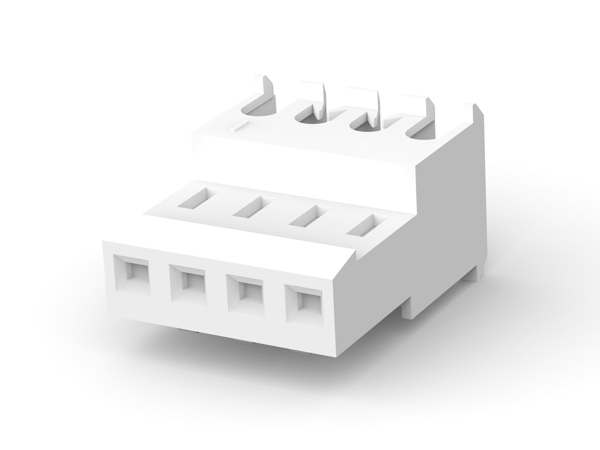 Amp - Te Connectivity 3-640621-4 Wtb Conn, Rcpt, 4Pos, 1Row, 2.54Mm