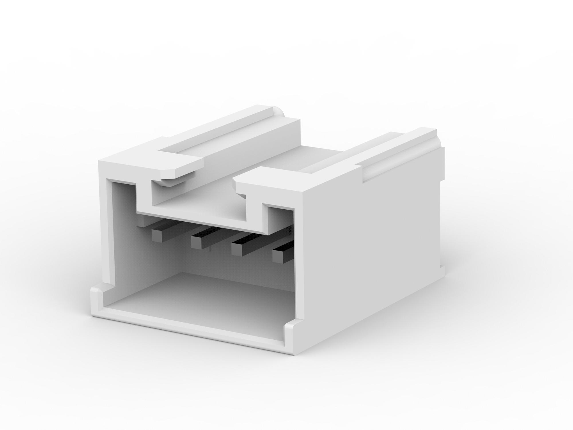 Te Connectivity 917724-1 Wtb Conn, Header, 4Pos, 1Row, 2.5Mm