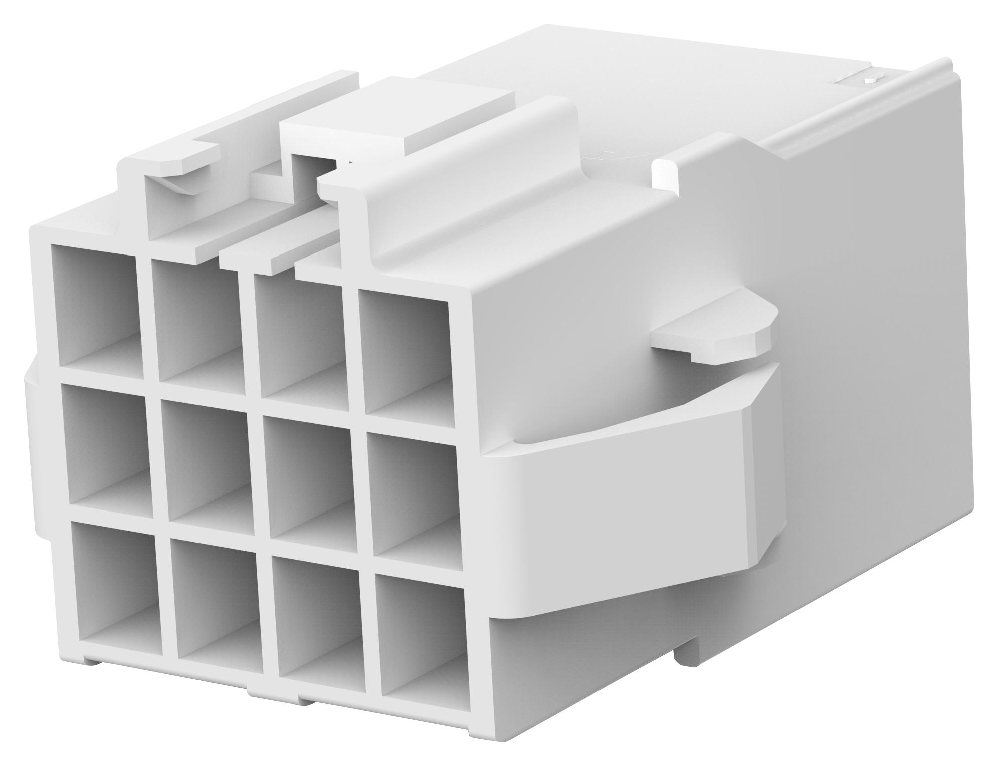 Amp - Te Connectivity 176299-1 Connector Housing, Rcpt, 12Pos, 3.96Mm