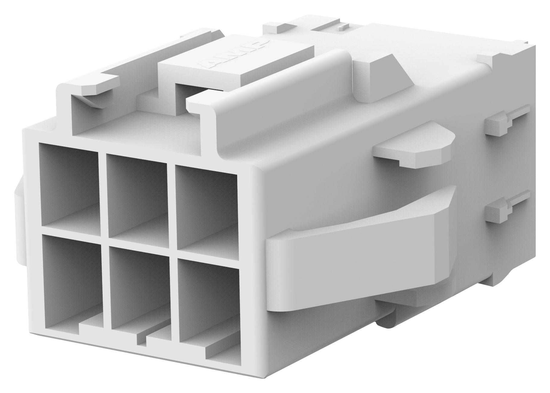 Amp - Te Connectivity 177909-1 Connector Housing, Rcpt, 6Ways