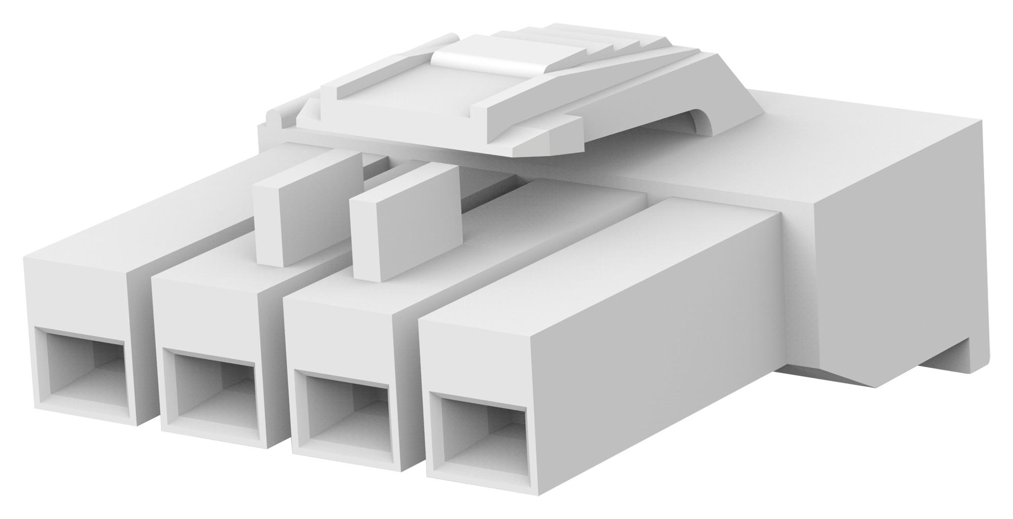 Amp - Te Connectivity 178481-1 Connector Housing, Plug, 4Pos, 3.96Mm