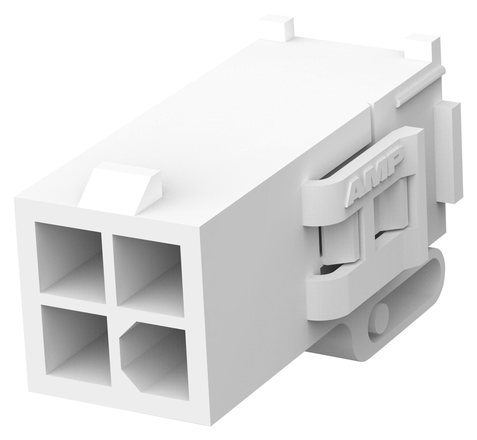 Amp - Te Connectivity 794189-1 Connector Housing, Rcpt, 4Pos, 4.14Mm