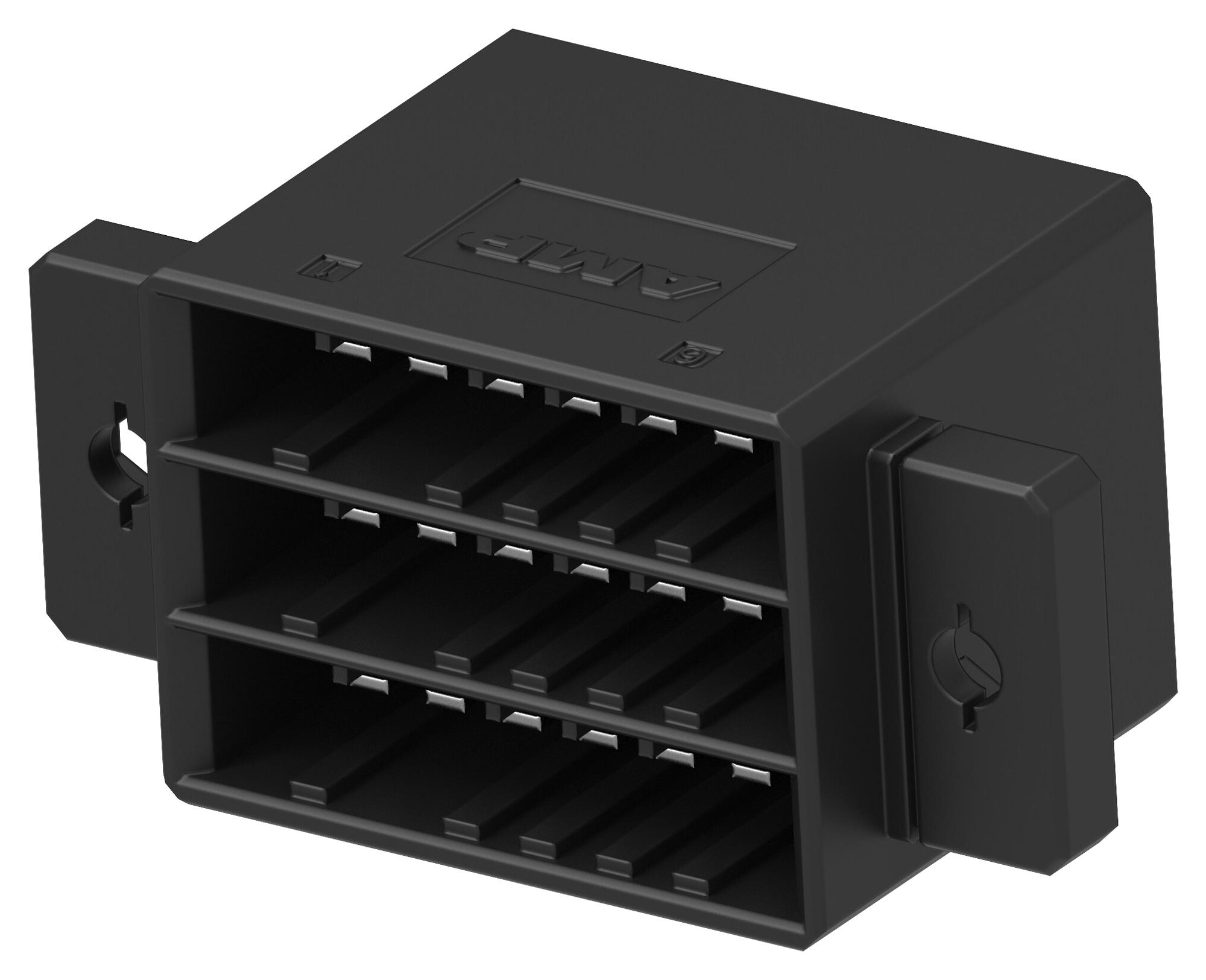 Amp - Te Connectivity 1376807-2 Connector, Plug, 18Pos, 3.81Mm, Panel