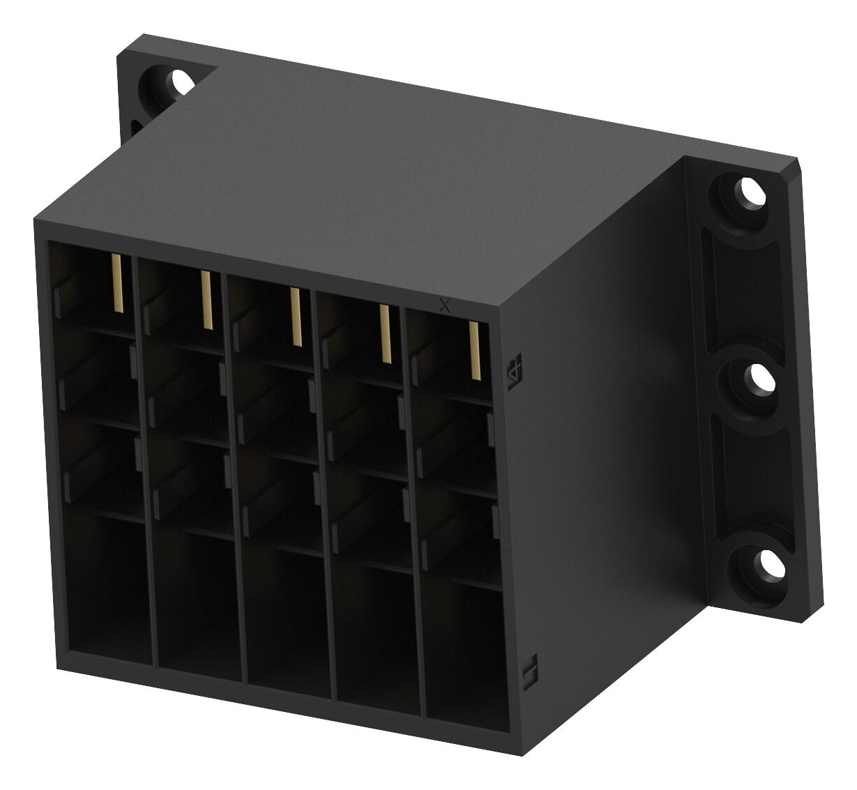 Te Connectivity 2013285-2 Connector, Plug, 20Pos, 10.16Mm, Panel