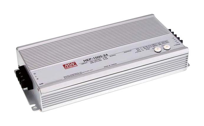 Mean Well Hep-1000-24 Power Supply, Ac-Dc, 24V, 42A