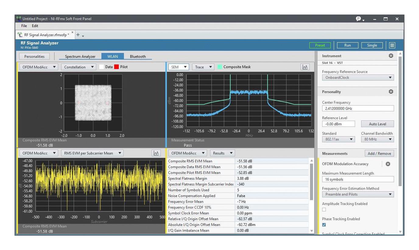 Ni / Emerson 788064-35 Rfmx Wlan Software, 1Year