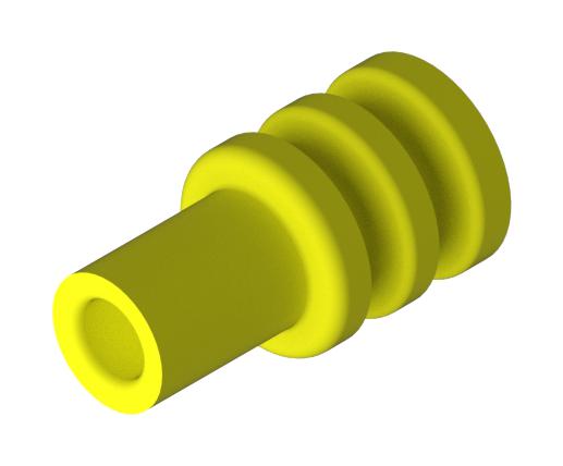 Aptiv / Delphi 15339412 Single Wire Seal, 3.6Mm Cavity, Yellow