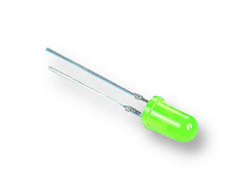 Broadcom Hlmp-4740 Led, 5Mm, Green, 2.3Mcd, 569Nm