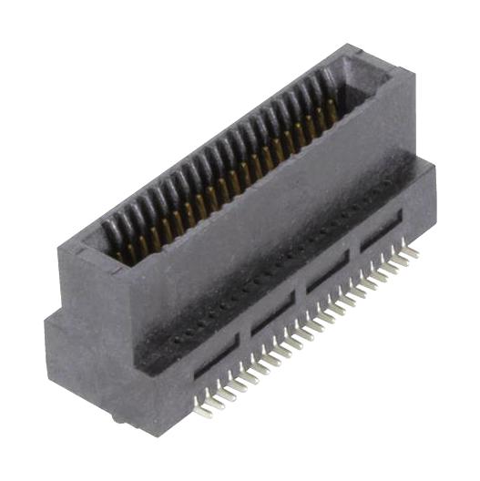 Harting 15030402001000 Card Edge Conn, Dual Side, 40Pos, Smt