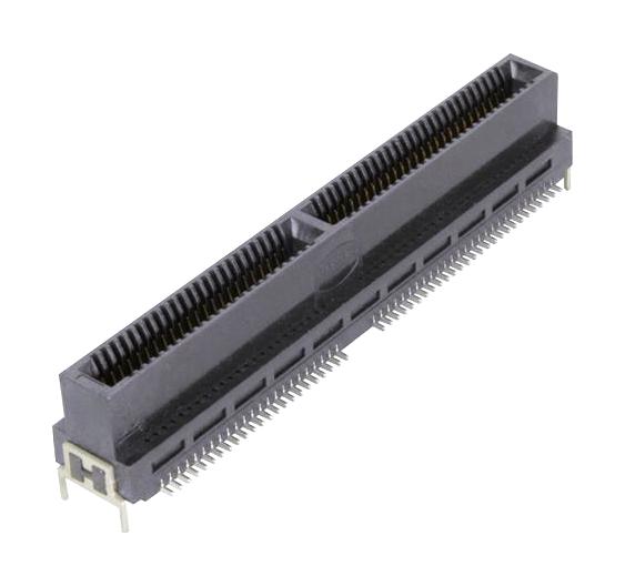 Harting 15041002401000 Card Edge Conn, Dual Side, 100Pos, Smt