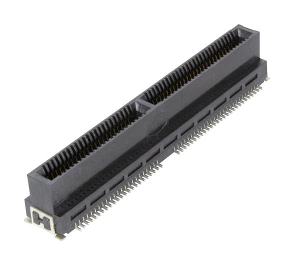 Harting 15041002601000 Card Edge Conn, Dual Side, 100Pos, Smt