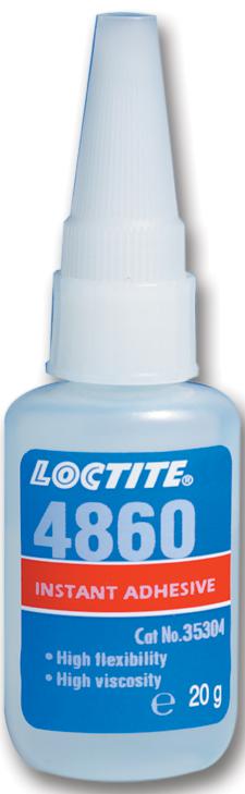 Loctite 4860, 20G Loctite 4860, 20G, Clear, Cyanoacrylate