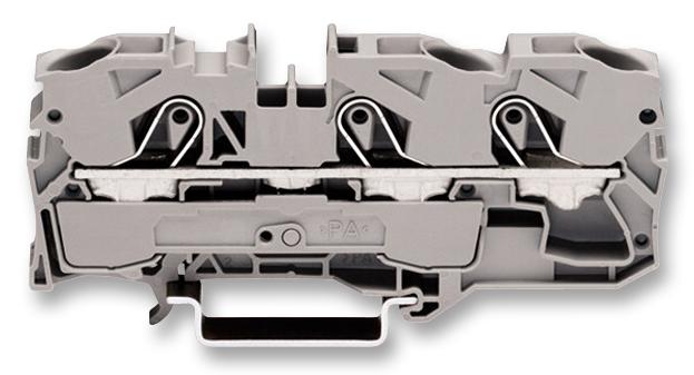 Wago 2010-1301 Terminal Block, Din Rail, 3Pos