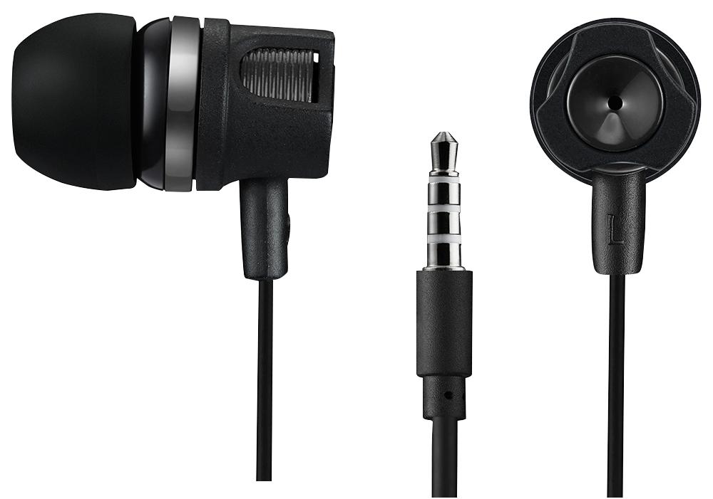 Canyon Cne-Cep3Dg Earphones With Microphone, Dark Grey