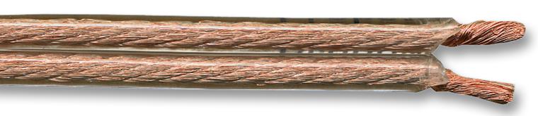 Pro Power 28/7/0.1X2 100M Cable, Audio, 2X1.5Mm, Transp, 100M