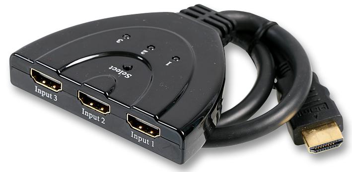 Pro Signal Psg08415 Switch, Hdmi, 3 Way Pigtail