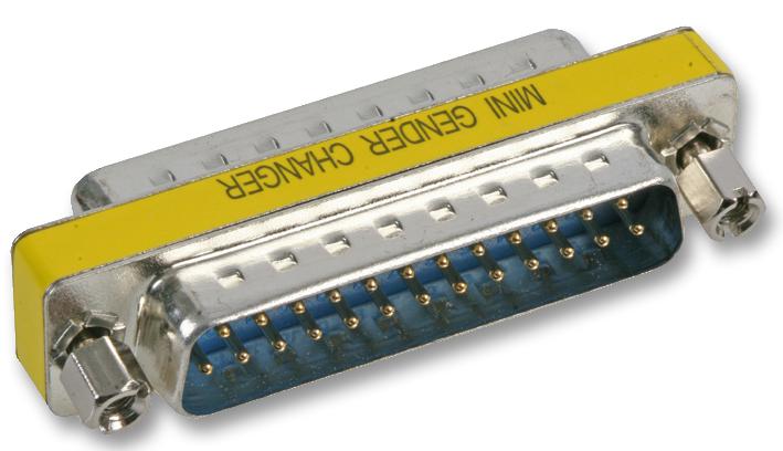 Pro Signal Psg90324 Gender Changer, Low Profile 25Way D M-M