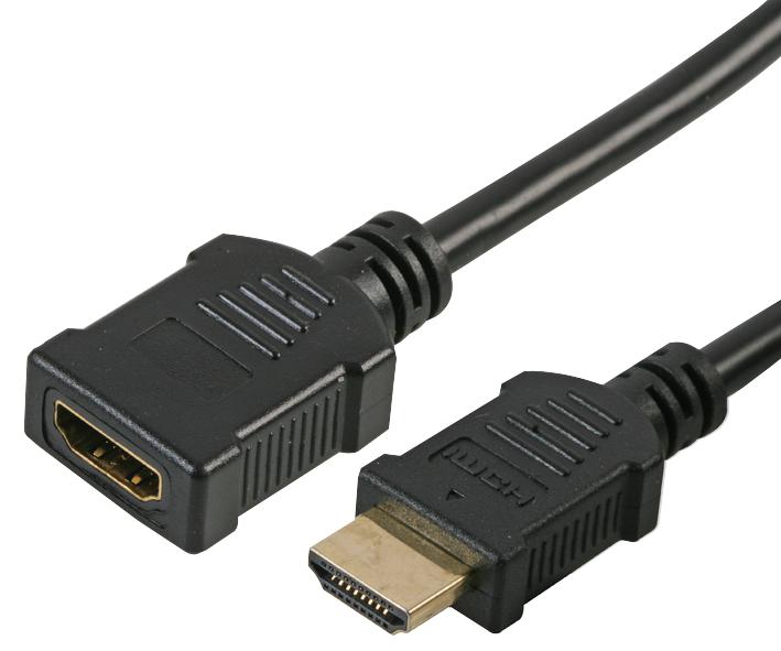 Pro Signal Psg90364 Lead, Hdmi, Male-Female, Gold, 2M