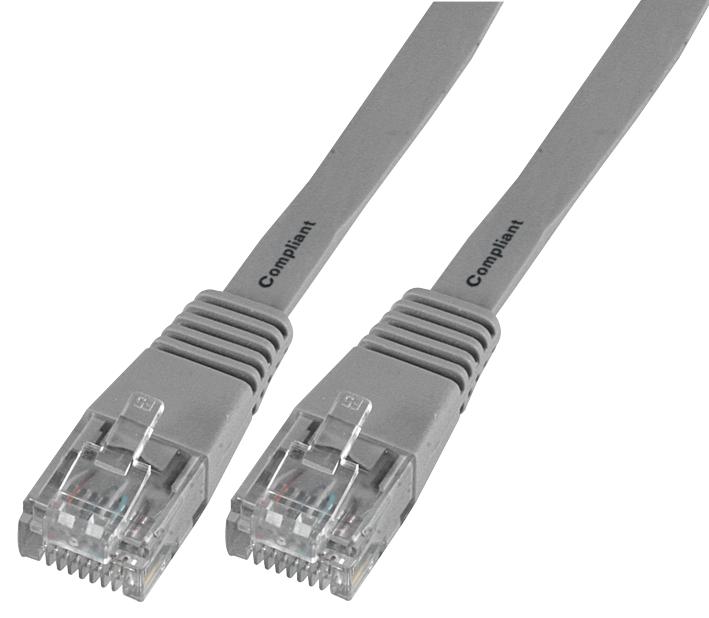 Pro Signal Psg90646 Lead, Flat Cat5E, Lsoh, Grey, 1.5M