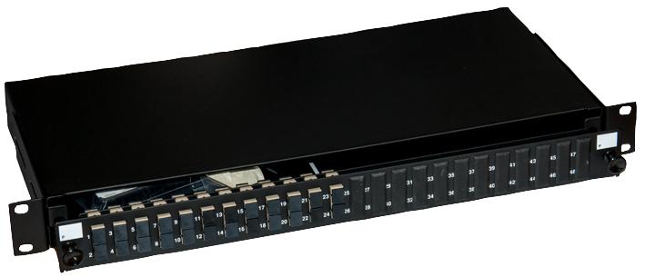 Connectix Cabling Systems 009-022-020-12S Sc Fibre Patch Panel, 24Port, 1U