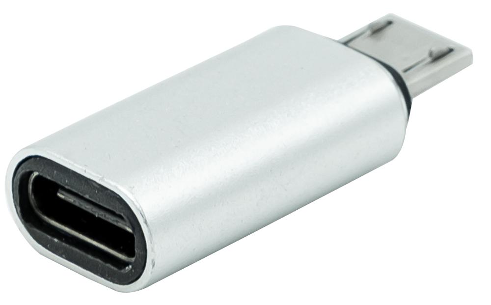 Dynamode C-Tc-Mic Adapter, Usb-C Female-Micro Usb Male