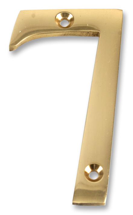 Duratool D01257 Numeral, 3, Brass, No '7'